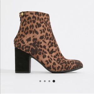 New Look Leopard Print Booties! New in Packaging!